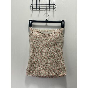 L.E.I. Women's Floral Halter Tank Top